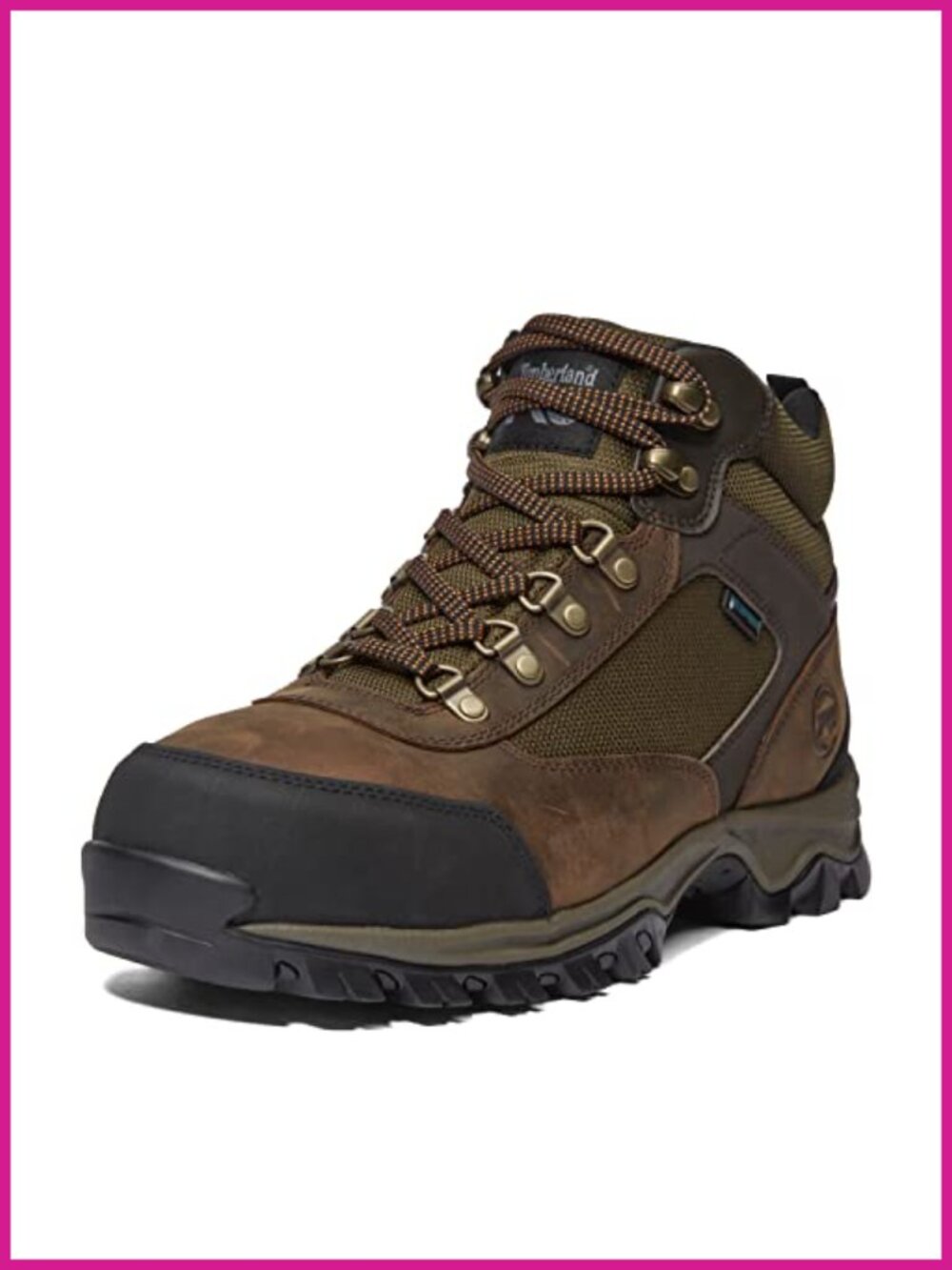 Men's Steel Toe Waterproof Industrial Work Hiker Boots